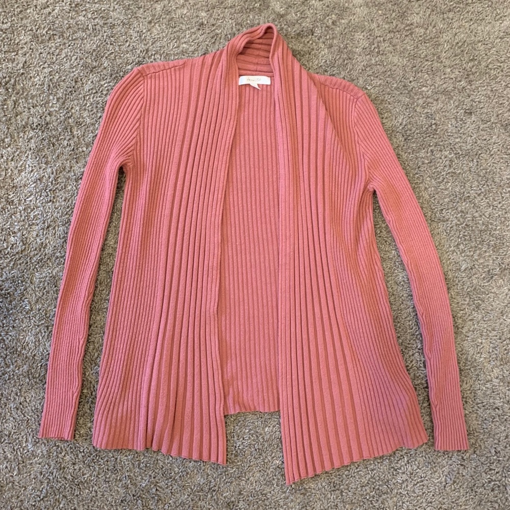 Pink Knit Cardigan 🌺